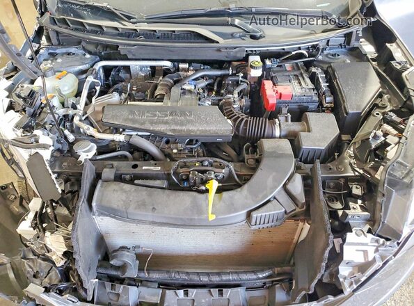 5N1BT3AA2SC856325 2025 NISSAN ROGUE Charcoal ძრავის განყოფილების ხედი