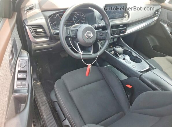 5N1BT3AA4PC798371 2023 NISSAN ROGUE Black Dashboard view