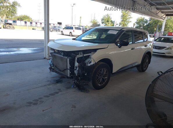 5N1BT3AA4RC757256 2024 NISSAN ROGUE Белый Передняя левая четверть