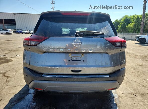5N1BT3AA6PC778669 2023 NISSAN ROGUE Gray Rear view
