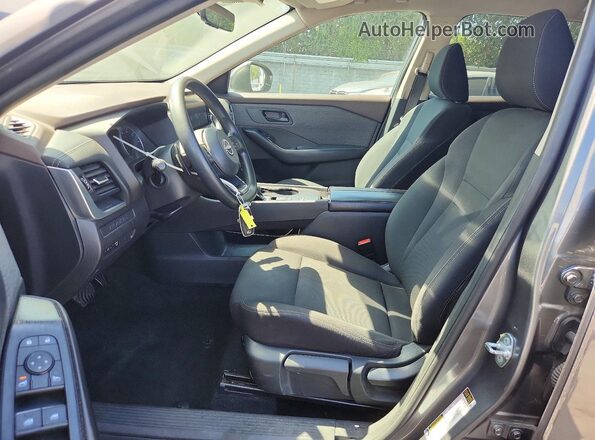 5N1BT3AA6PC778669 2023 NISSAN ROGUE Gray Front interior view