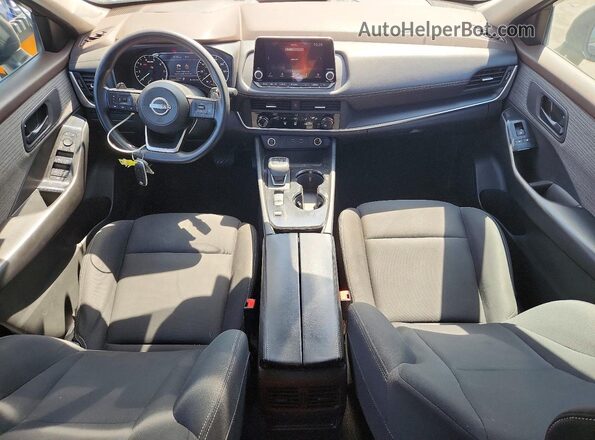 5N1BT3AA6PC778669 2023 NISSAN ROGUE Gray Dashboard view
