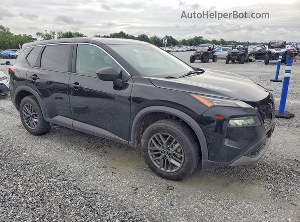 5N1BT3AA6PC793902 2023 NISSAN ROGUE Черный Передняя правая четверть