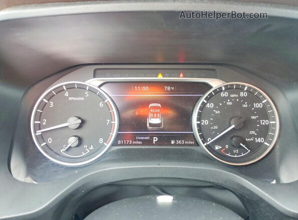 5N1BT3AA6PC793902 2023 NISSAN ROGUE Черный Вид щитка приборов