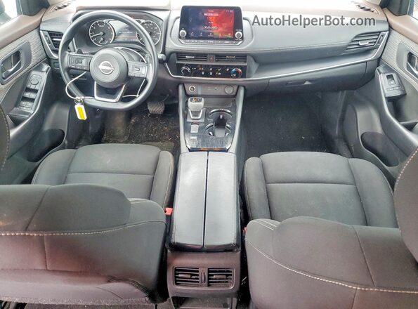 5N1BT3AA6PC793902 2023 NISSAN ROGUE Черный Вид панели приборов