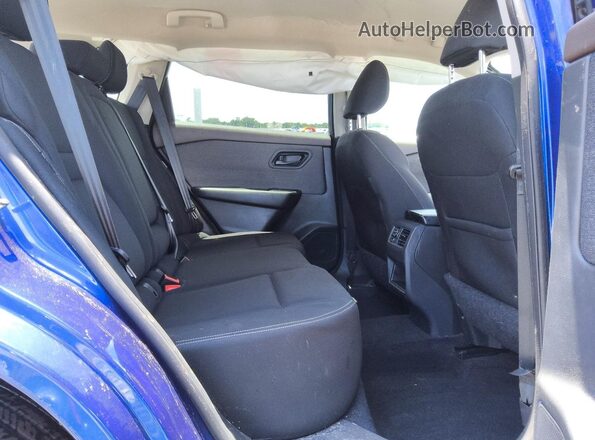 5N1BT3AA7PC772878 2023 NISSAN ROGUE Blue Rear interior view