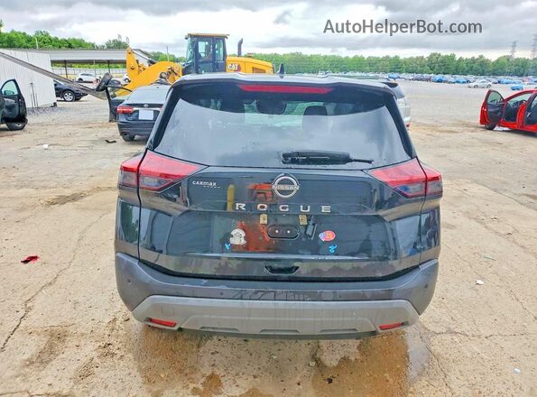 5N1BT3AAXPC851333 2023 NISSAN ROGUE Black Widok z tyłu