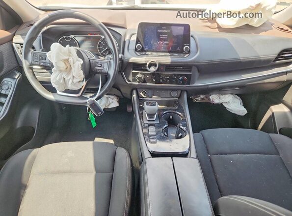 5N1BT3AAXPC873557 2023 NISSAN ROGUE White Вид панелі приладів