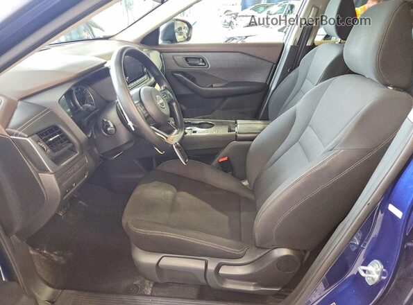 5N1BT3AAXPC875342 2023 NISSAN ROGUE Blue Vista interior delantera