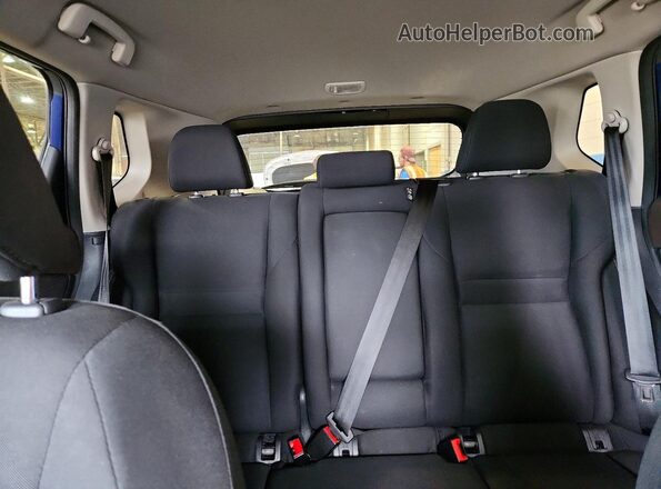 5N1BT3AAXPC875342 2023 NISSAN ROGUE Blue Vista de los asientos traseros
