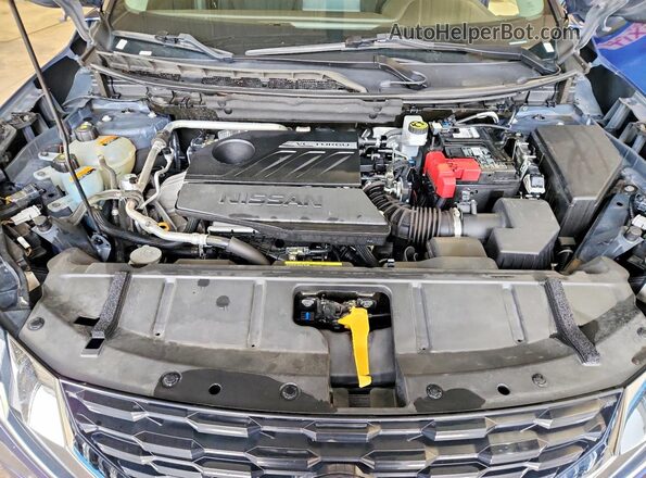 5N1BT3AAXPC875342 2023 NISSAN ROGUE Blue Vista del compartimento del motor