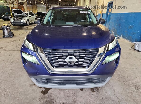 5N1BT3AAXPC875342 2023 NISSAN ROGUE Blue Vista frontal