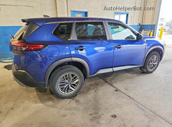 5N1BT3AAXPC875342 2023 NISSAN ROGUE Blue Trasero derecho