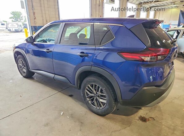 5N1BT3AAXPC875342 2023 NISSAN ROGUE Blue Trasero izquierdo