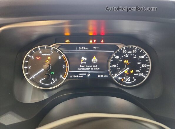 5N1BT3AAXPC875342 2023 NISSAN ROGUE Blue Vista del cuadro de instrumentos