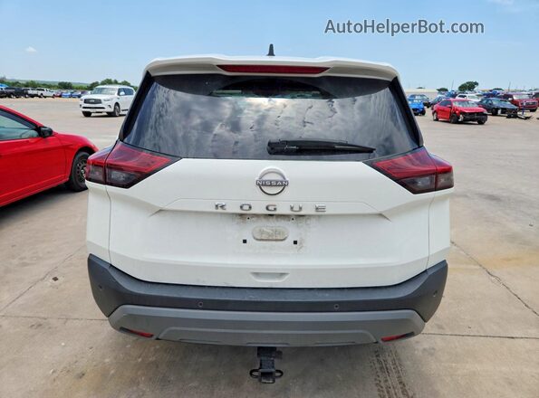 5N1BT3AAXPC906248 2023 NISSAN ROGUE White Вид ззаду