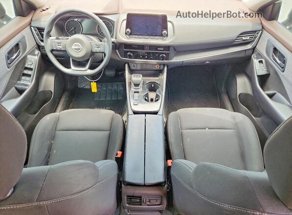 5N1BT3AAXPC906248 2023 NISSAN ROGUE White Вид панелі приладів