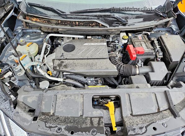 5N1BT3AB0PC920149 2023 NISSAN ROGUE Серый Вид подкапотного пространства