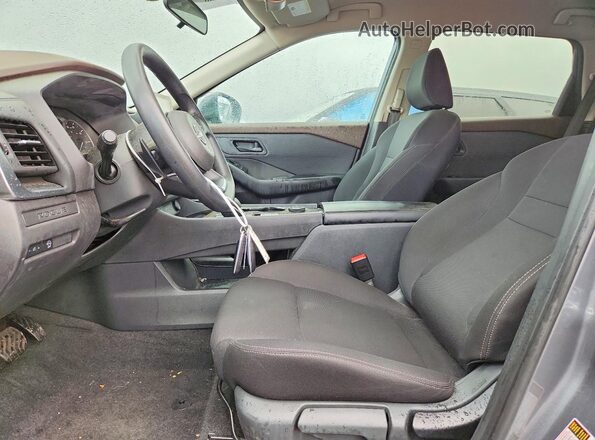 5N1BT3AB0PC920149 2023 NISSAN ROGUE Серый Вид салона спереди