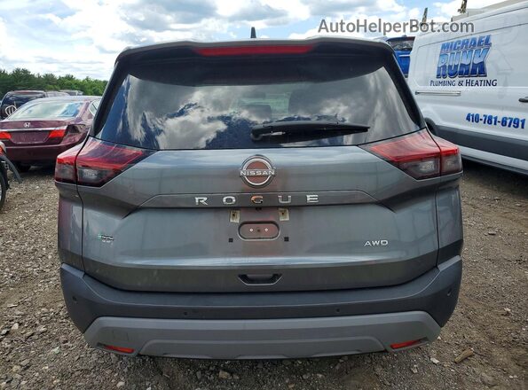 5N1BT3AB1PC780225 2023 NISSAN ROGUE Серый Вид сзади