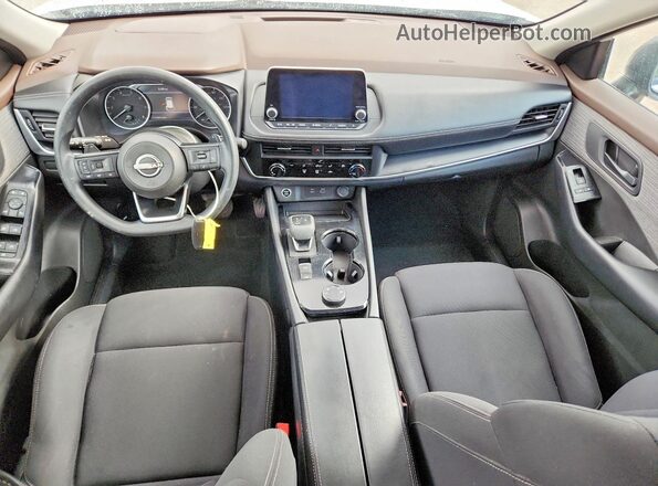 5N1BT3AB1PC794545 2023 NISSAN ROGUE White Սարքավորումների վահանակի տեսք