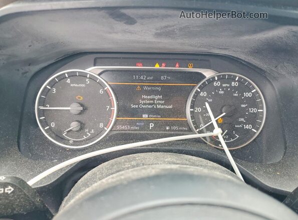 5N1BT3AB1PC796179 2023 NISSAN ROGUE Black ხელსაწყოთა პანელის ხედი