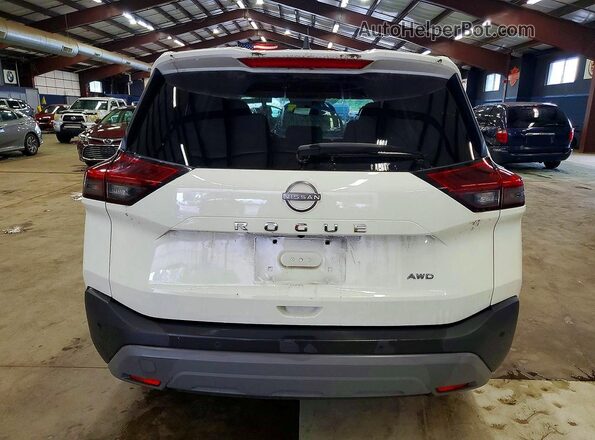 5N1BT3AB2PC740946 2023 NISSAN ROGUE White უკანა ხედი