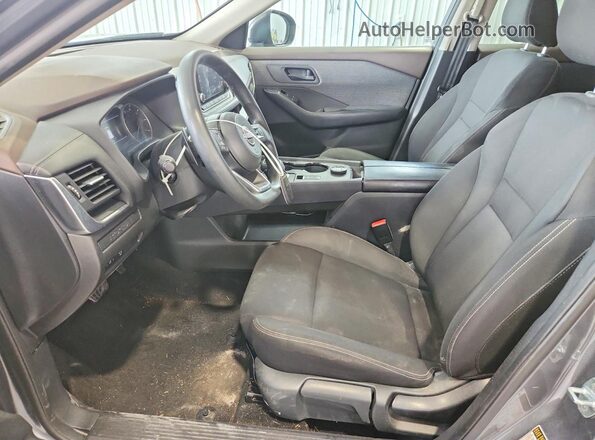 5N1BT3AB2PC780847 2023 NISSAN ROGUE Gray Widok wnętrza z przodu