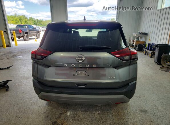 5N1BT3AB2PC780847 2023 NISSAN ROGUE Gray Widok z tyłu