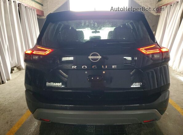 5N1BT3AB2PC787703 2023 NISSAN ROGUE Black Вид ззаду
