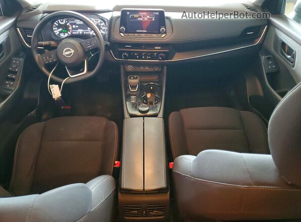 5N1BT3AB2PC787703 2023 NISSAN ROGUE Black Вид панелі приладів