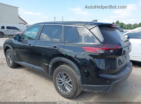 5N1BT3AB2RC751173 2024 NISSAN ROGUE Black Задня ліва чверть