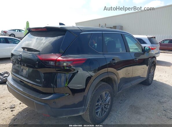 5N1BT3AB2RC751173 2024 NISSAN ROGUE Black Задня права чверть