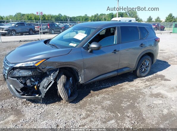 5N1BT3AB2SC836634 2025 NISSAN ROGUE Gray Vista tres cuartos delantera izquierda