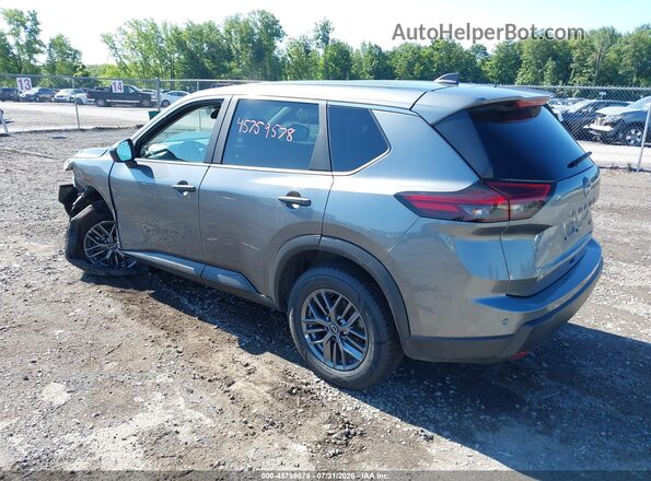 5N1BT3AB2SC836634 2025 NISSAN ROGUE Gray Trasero izquierdo