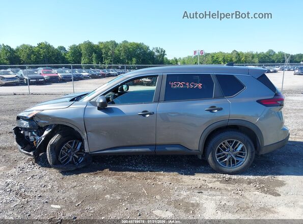 5N1BT3AB2SC836634 2025 NISSAN ROGUE Gray Vista interior de 360 grados