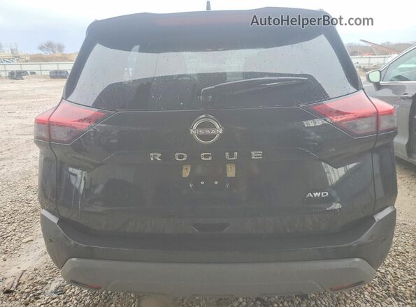 5N1BT3AB3PC857905 2023 NISSAN ROGUE Black უკანა ხედი