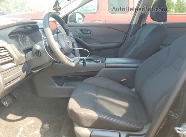 5N1BT3AB3PC857905 2023 NISSAN ROGUE Black წინა სალონის ხედი