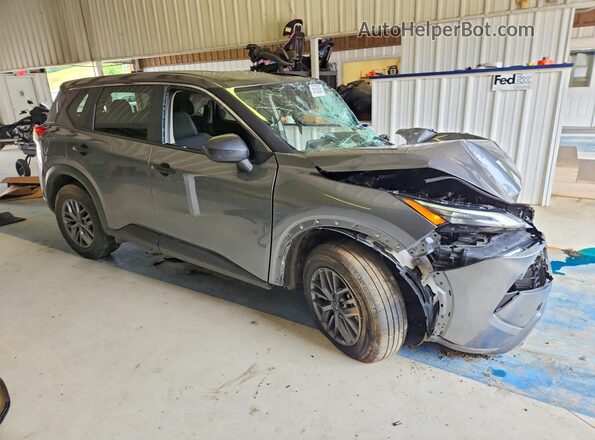 5N1BT3AB3RC717193 2024 NISSAN ROGUE Серый Передняя правая четверть