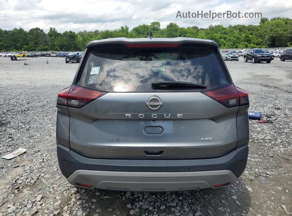 5N1BT3AB4PC671113 2023 NISSAN ROGUE Gray უკანა ხედი