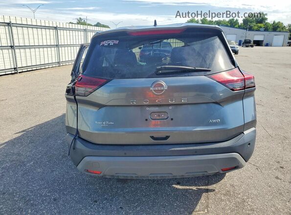 5N1BT3AB4PC756016 2023 NISSAN ROGUE Gray Rear view