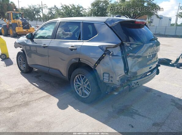5N1BT3AB4RC696385 2024 NISSAN ROGUE Серый Задняя левая четверть
