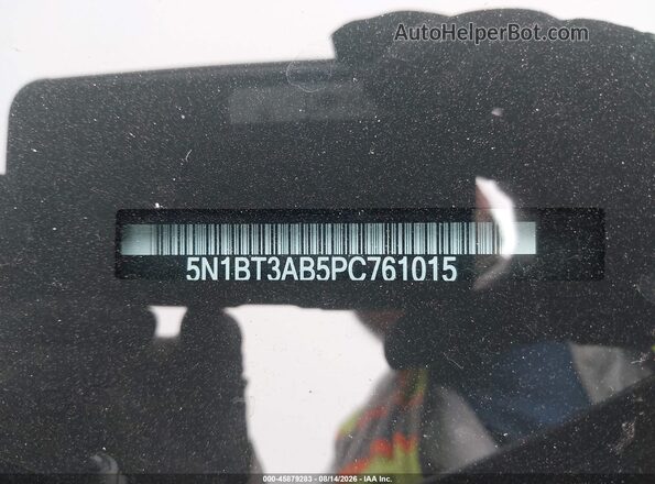 5N1BT3AB5PC761015 2023 NISSAN ROGUE Gray Widok komory silnika