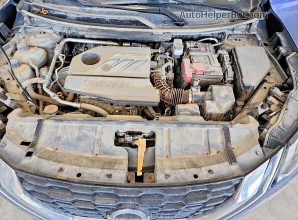 5N1BT3AB5PC783662 2023 NISSAN ROGUE Blue Rear interior view
