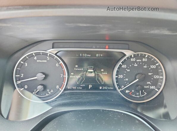 5N1BT3AB5PC851782 2023 NISSAN ROGUE Gray Vista del cuadro de instrumentos