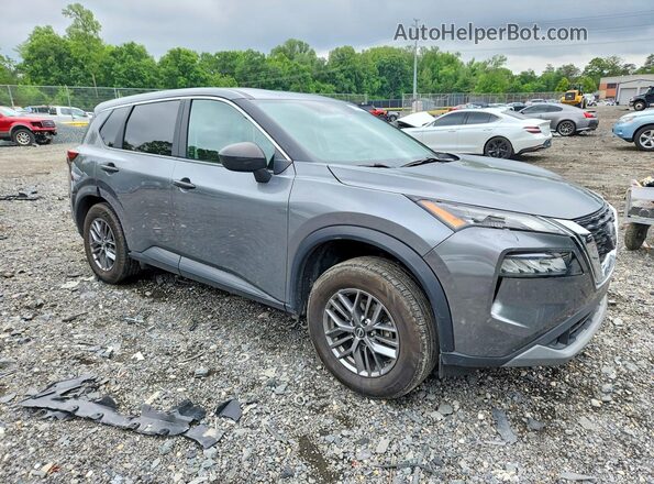 5N1BT3AB5PC901788 2023 NISSAN ROGUE Серый Передняя правая четверть