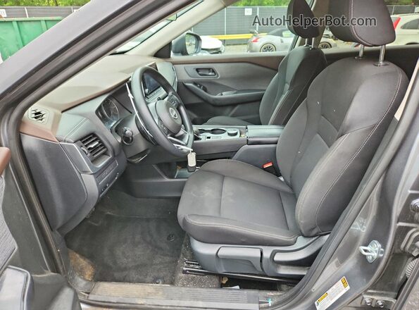 5N1BT3AB5PC901788 2023 NISSAN ROGUE Серый Вид салона спереди
