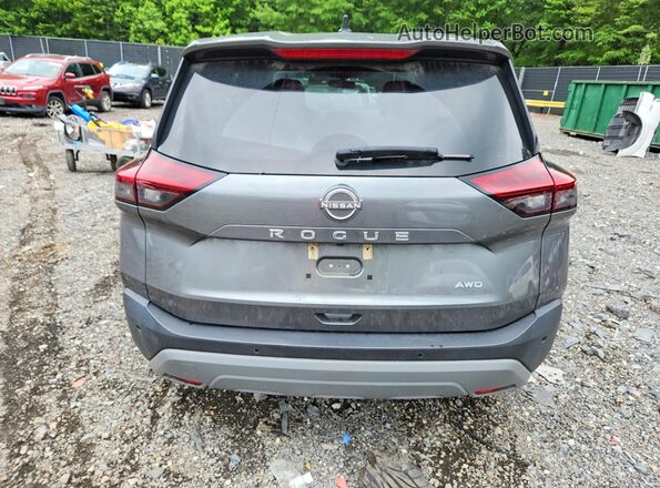 5N1BT3AB5PC901788 2023 NISSAN ROGUE Серый Вид сзади