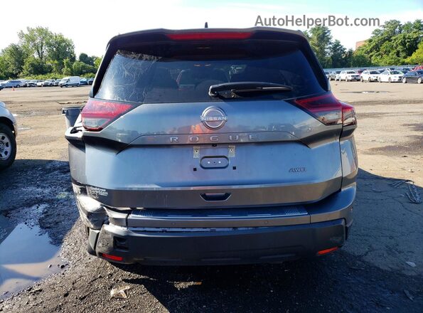 5N1BT3AB5RC736506 2024 NISSAN ROGUE Gray უკანა ხედი