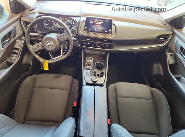 5N1BT3AB7PC877459 2023 NISSAN ROGUE White Widok deski rozdzielczej